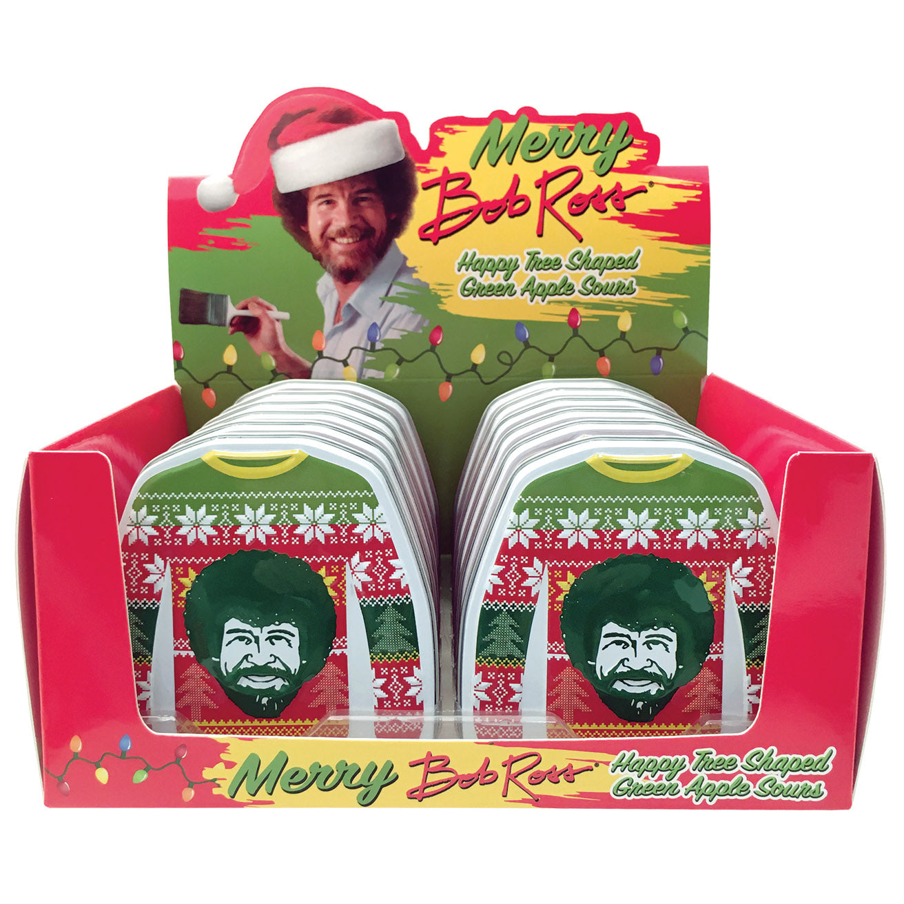 Boston America - Merry Bob Ross - Christmas Tin