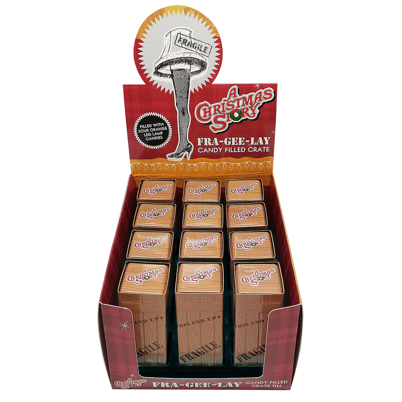 Boston America - A Christmas Story - Fra-Gee-Lay Tin