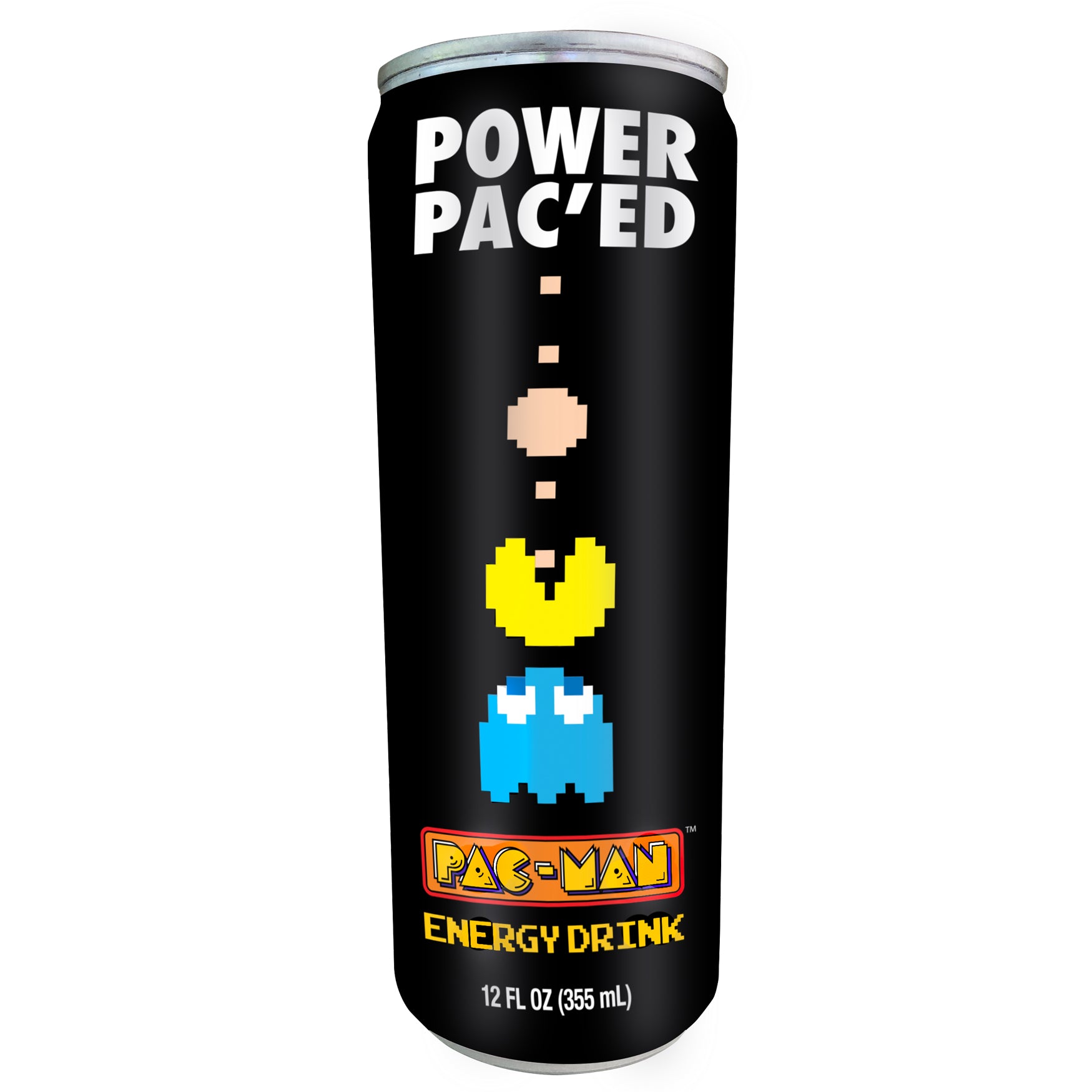 Boston America - Energy Drink - Pac-Man Power Pac'ed - 355ml