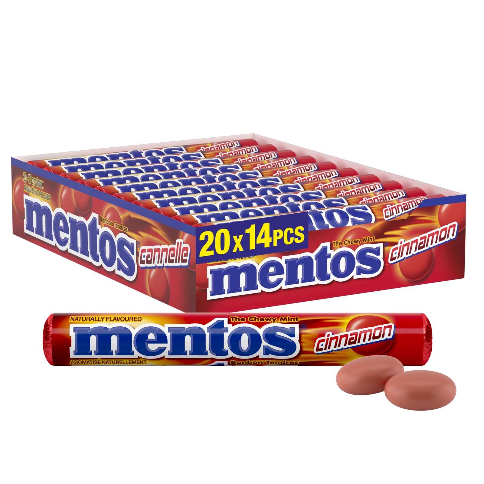 Mentos - Chewy Mint Cinnamon Rolls - 37g