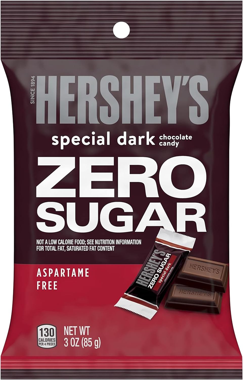 Hershey's - Dark Chocolate - Sugar Free Candy - 85g (USA)