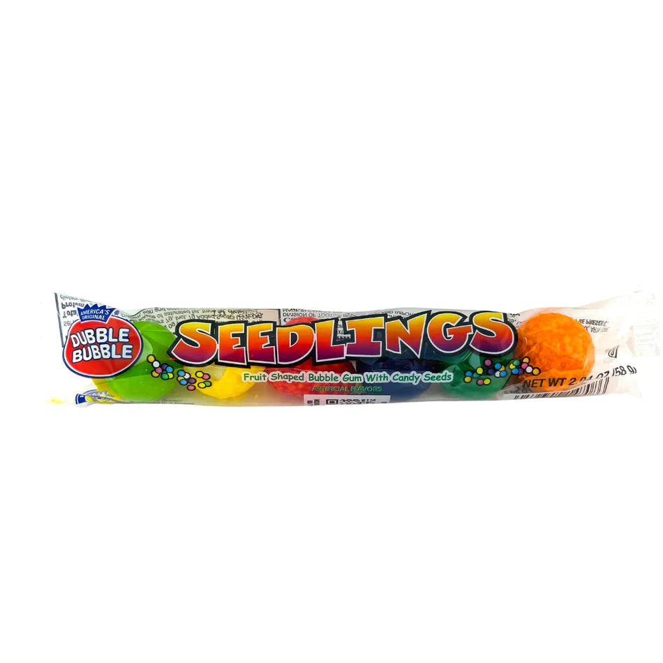 Dubble Bubble - Seedlings Fruit Gum Roll - 58g