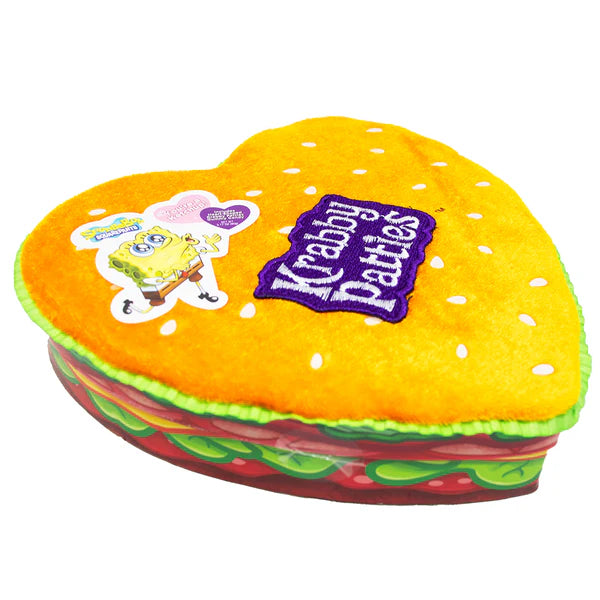 Krabby Patties Plush Top Heart Box- 90g