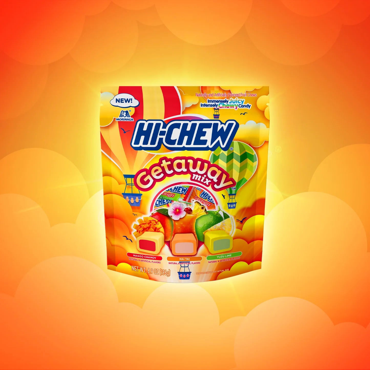 Morinaga - Hi-Chew - Getaway Mix - 196g