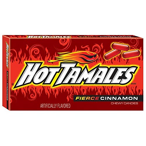 Mike & Ike - Hot Tamales Fierce Cinnamon - Theatre Box