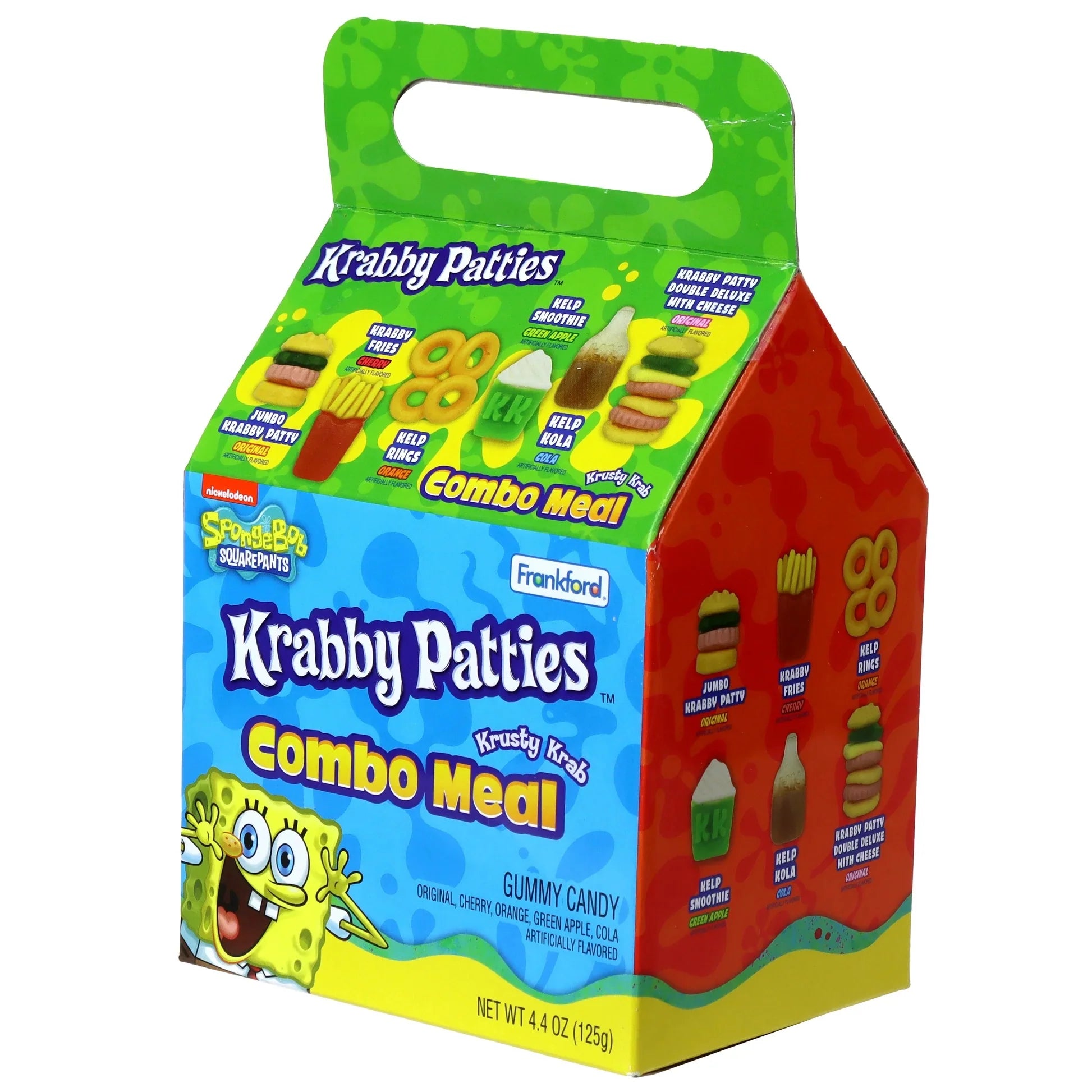 Frankford - Krabby Patties Krusty Krab Combo Meal - 125g