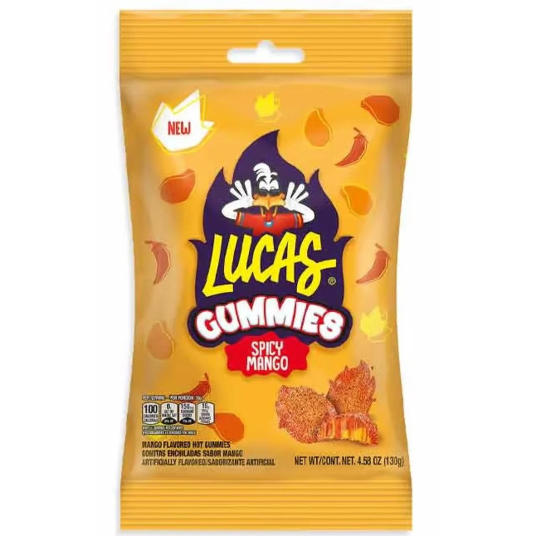 Lucas - Gummies - Spicy Mango - 130g (Mexico)