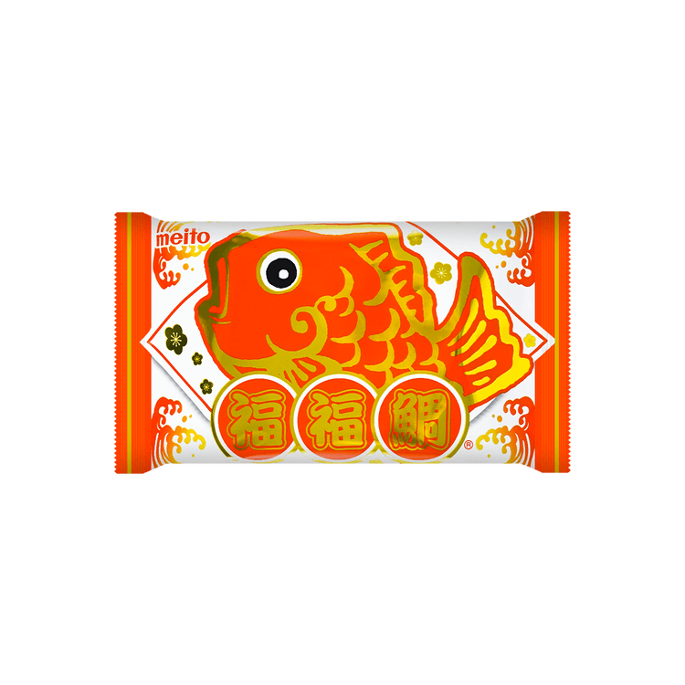 Meito - Puku Puku Lucky Taiyaki Fukufukudai - Chocolate Wafer - 1pc (Japan)