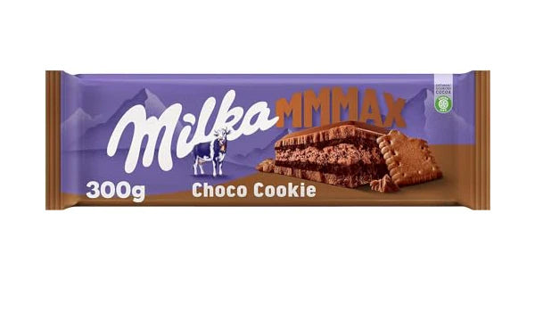 Milka - Choco & Cookie MMMAX Chocolate Bar - 300g (Germany)