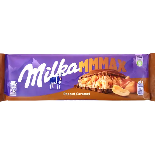 Milka - Peanut Caramel MMMAX Chocolate Bar - 276g (Germany)