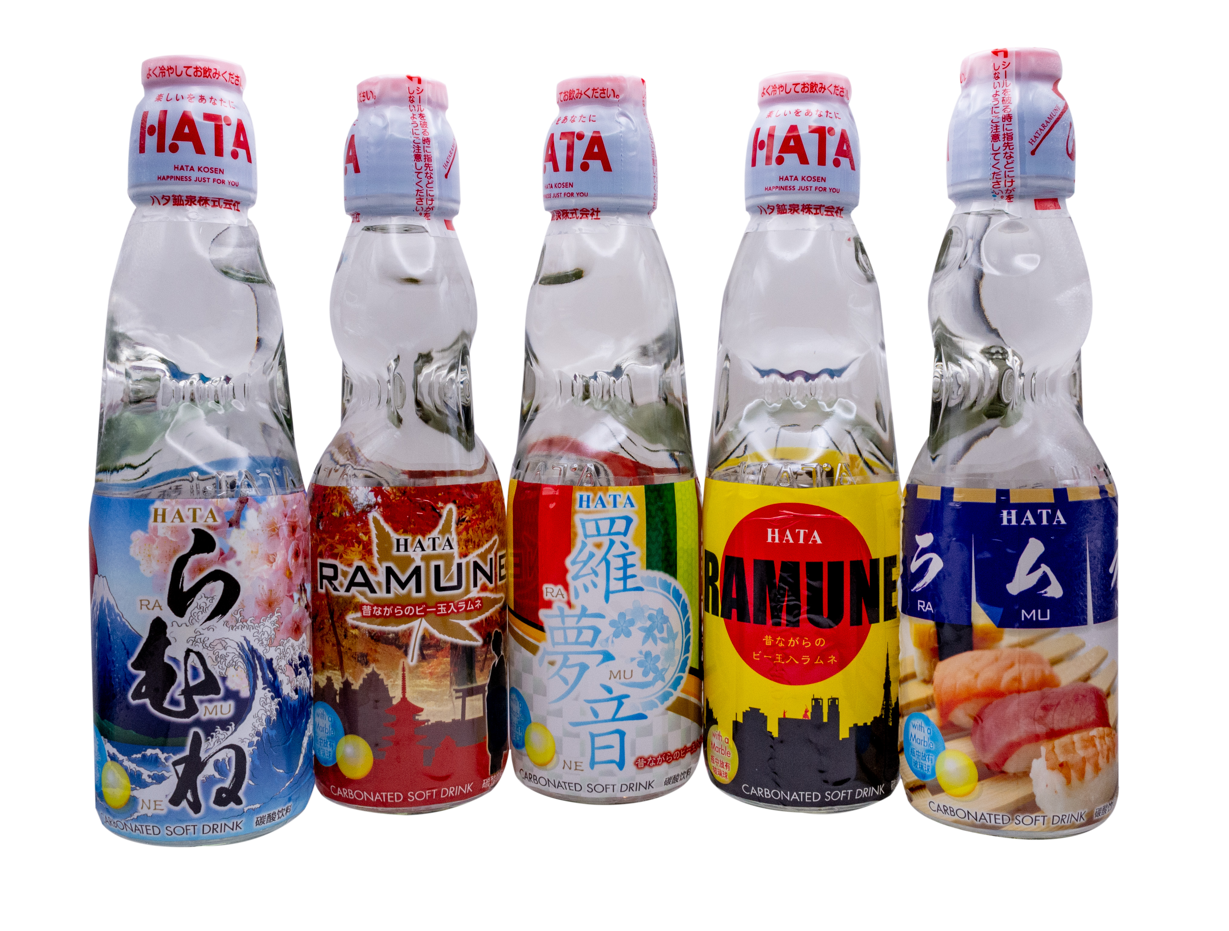 HATA - Ramune Soda Old Fashioned - Japanese Soda - 200ml