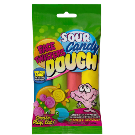 Face Twisters - Sour Candy Dough - 100g(Pakistan)