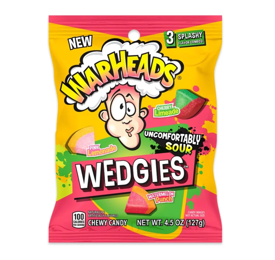 Warheads - Wedgies - Theatre Bag - 127g