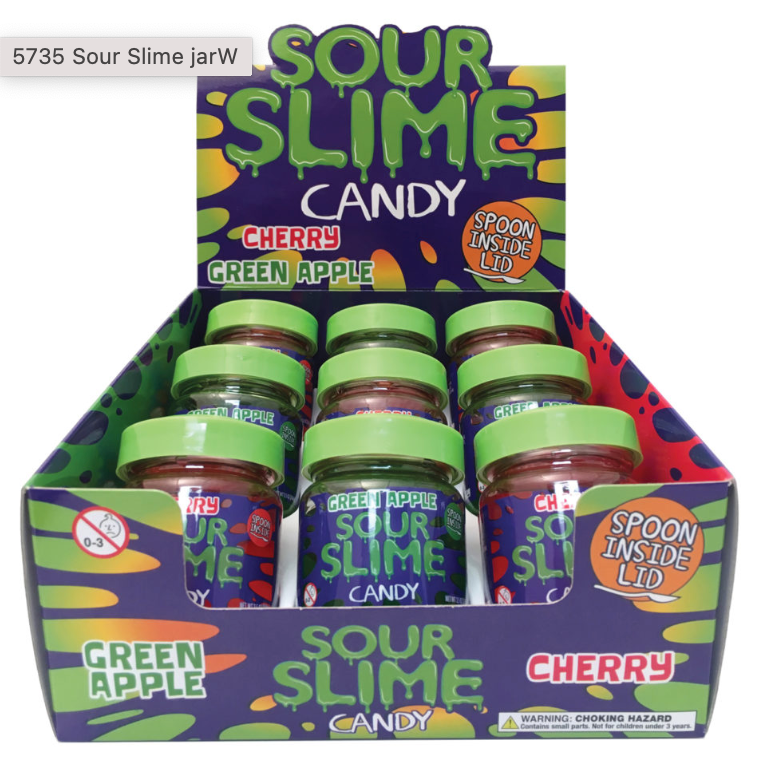 Boston America: Sour Slime Candy - 3.5oz