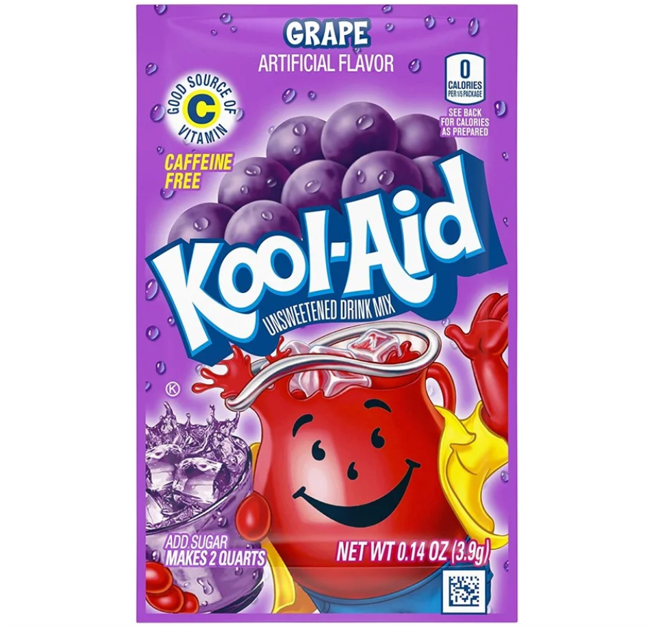 Drink Mix - Kool-Aid - Choose Yo' Flavour - 6.2g