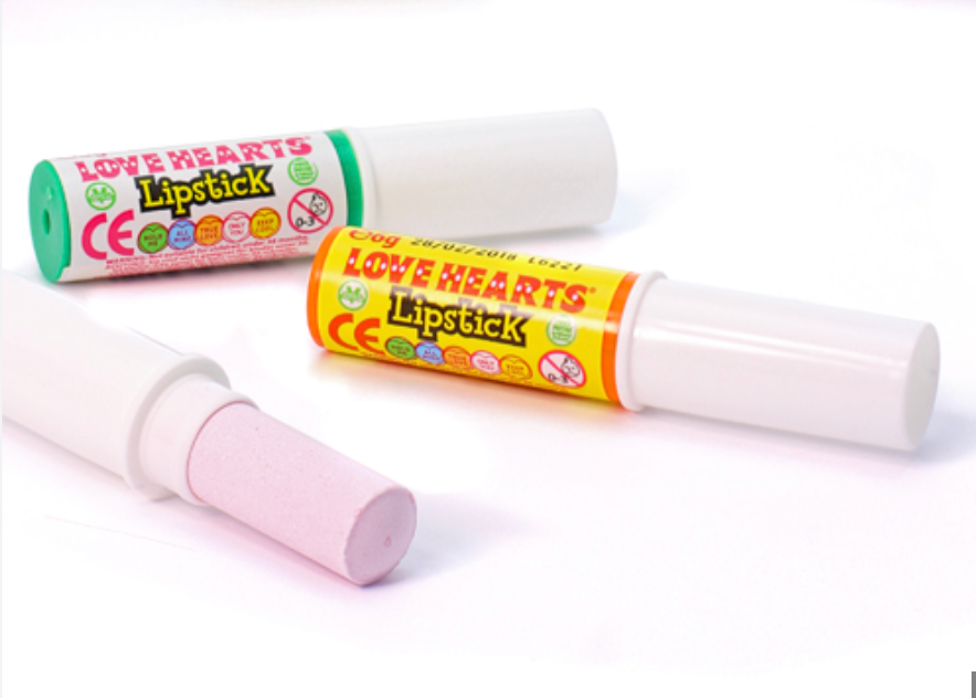 Swizzels - Matlow Love Hearts Candy Lipstick - 1pc (UK)