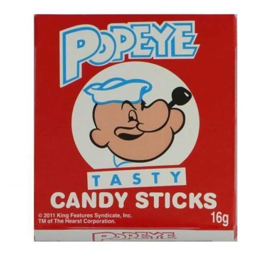 Popeye Candy Sticks -16g