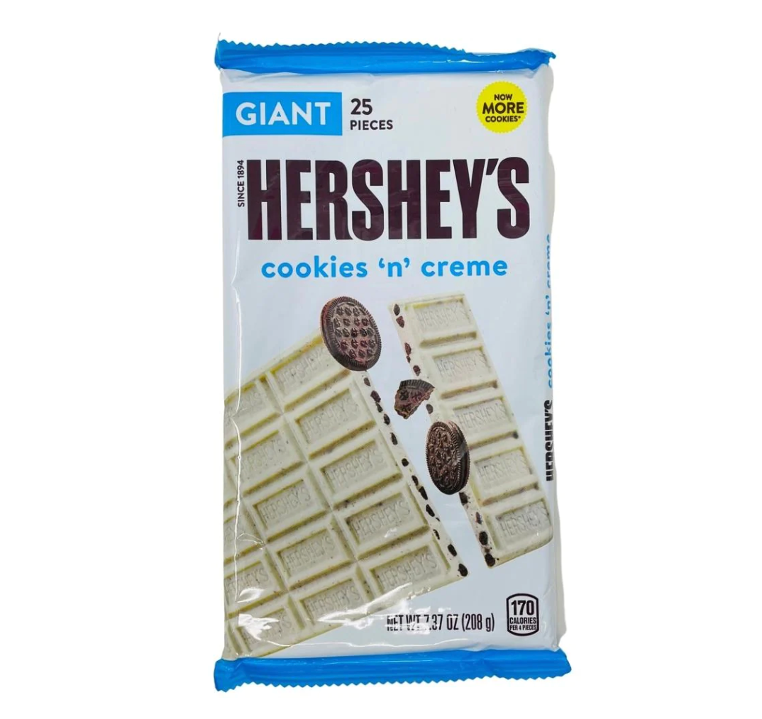 Hershey's - Cookies & Creme - Giant Bar - 208g