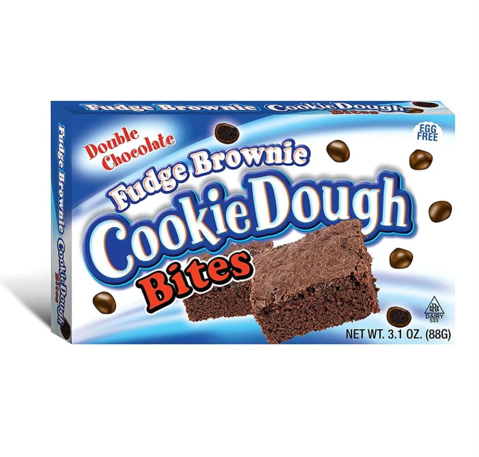Cookie Dough Bites Fudge Brownie - Theatre Box - 88g