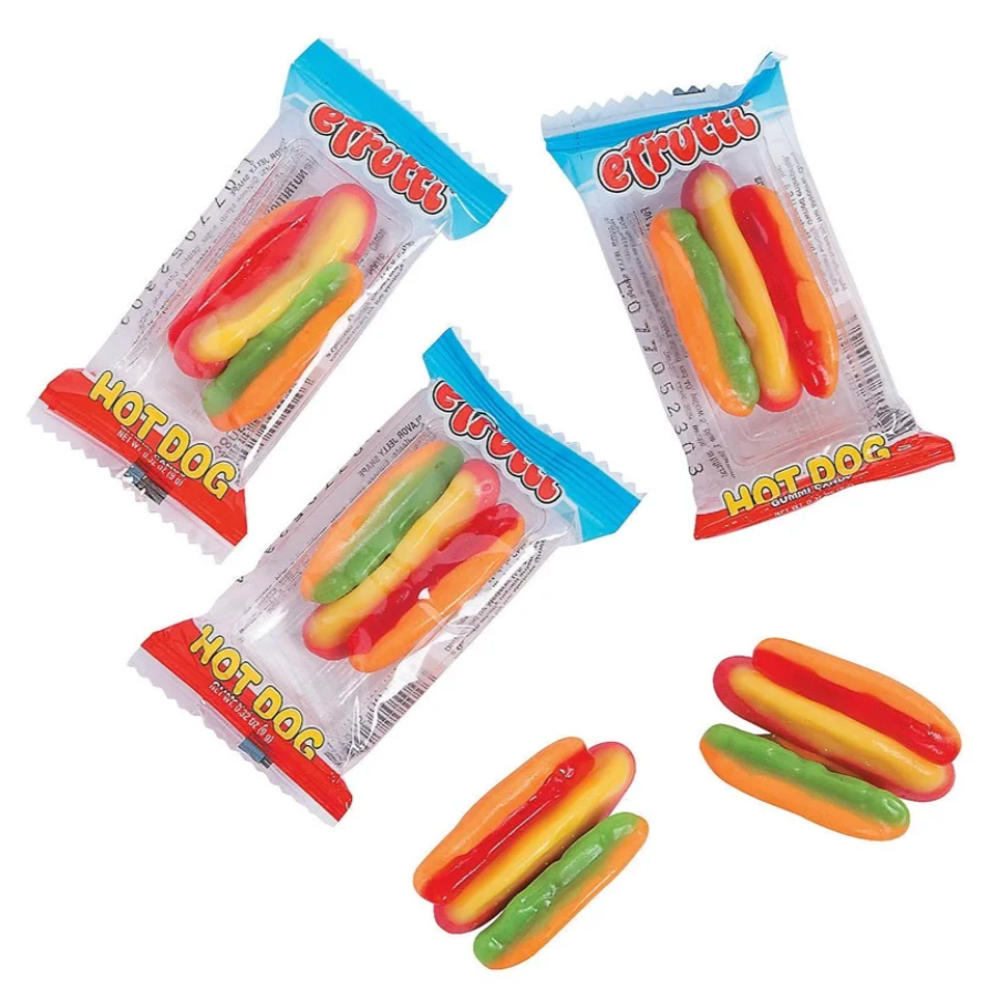 eFrutti - Gummi Hot Dogs - 9g
