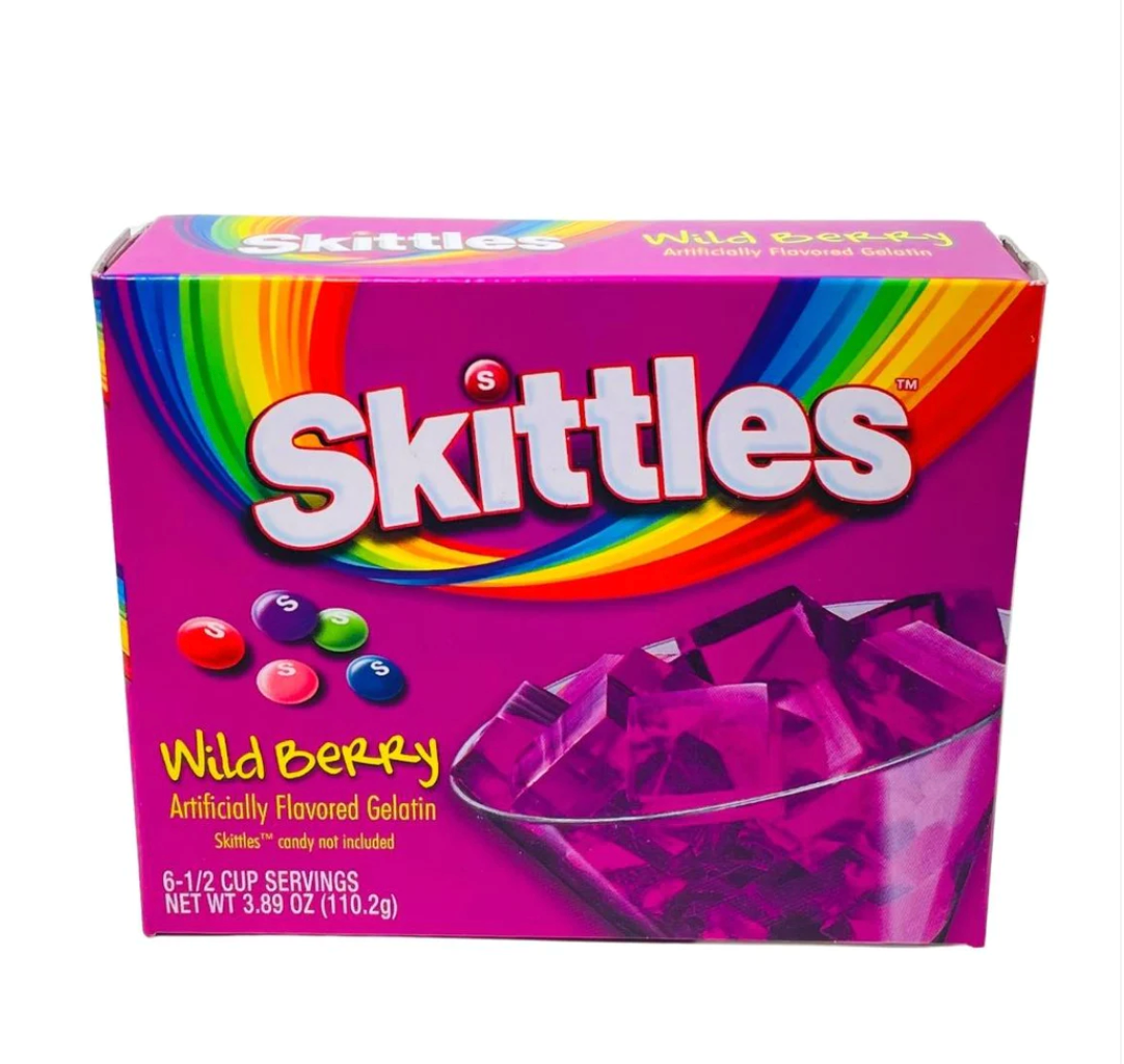 Skittles Wild Berry Chewy Candy Valentines Candy Box - 3.5 oz