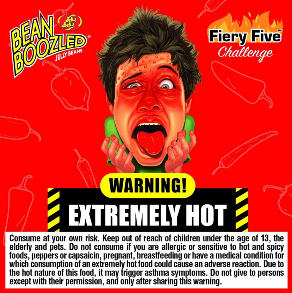 Jelly Belly - BeanBoozled Fiery Five - Spinner Gift Box - 99g