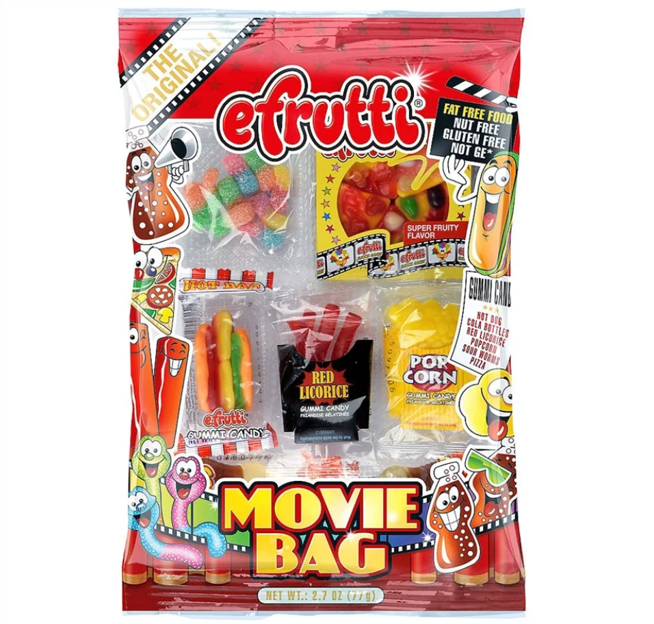 eFrutti - Gummi Theme Bag - Movie Night - 77g (Trending)