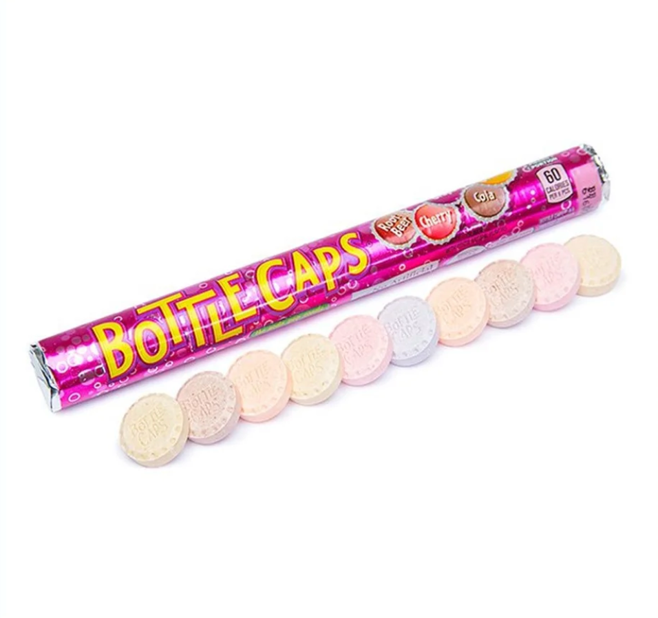 Wonka - Bottle Caps Roll - 50g