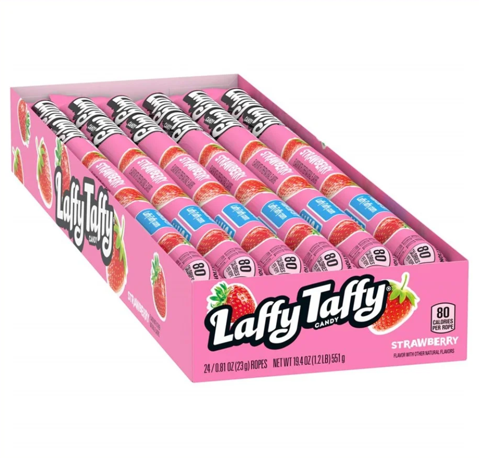 Laffy Taffy Rope - Strawberry - 23g