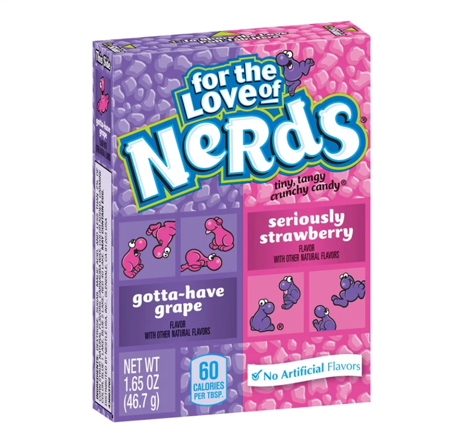 Wonka - Nerds Grape & Strawberry - 46g