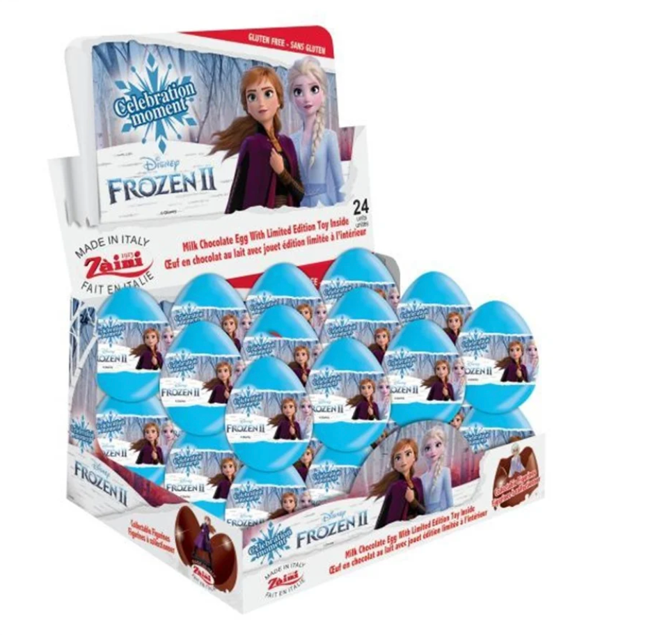 Zaini - Frozen - Chocolate Surprise Egg - 20g