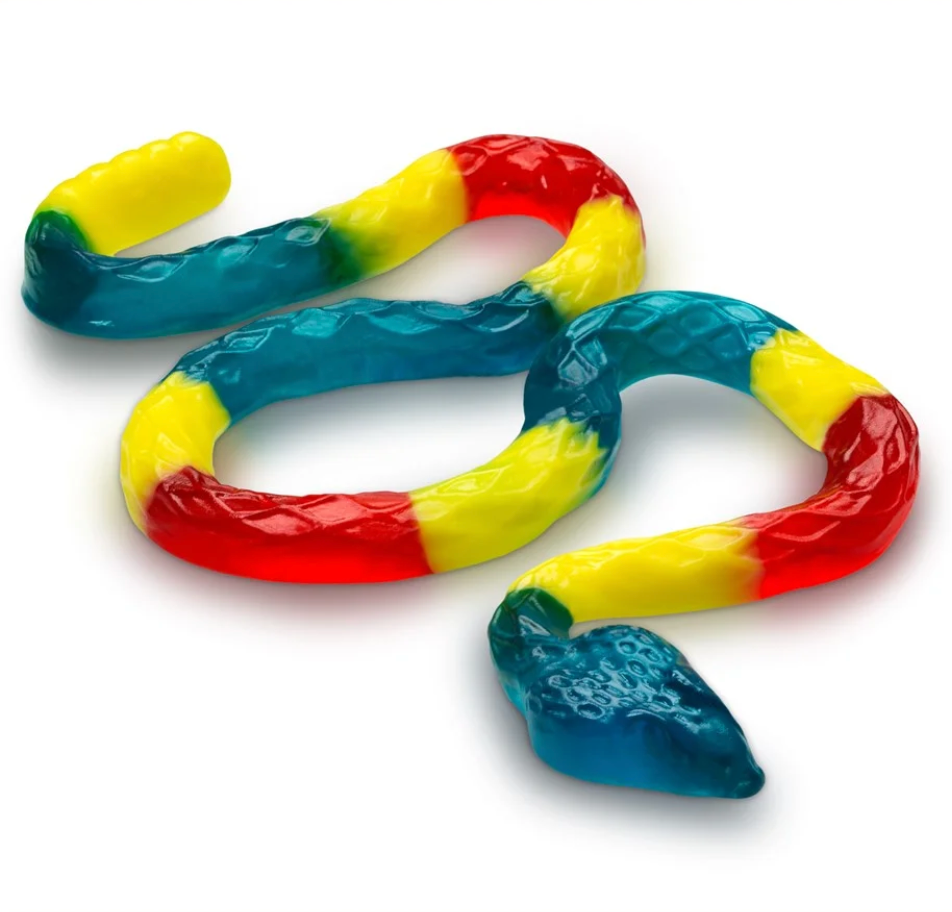 BULK - Giant Gummi Rattlesnake - 1pc