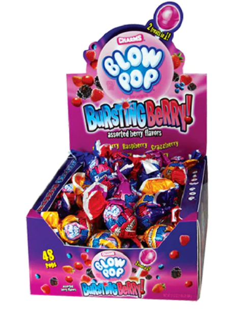 Charms® - Blow Pops - Bursting Berry - 1pc