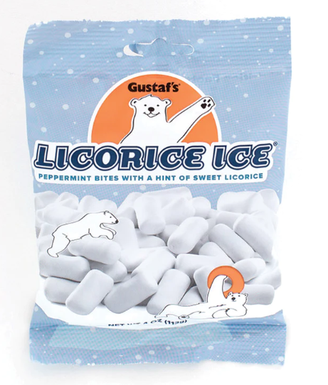 Gustaf's - Dutch Licorice Ice Chalk - Theatre Bag - 150g(Holland)