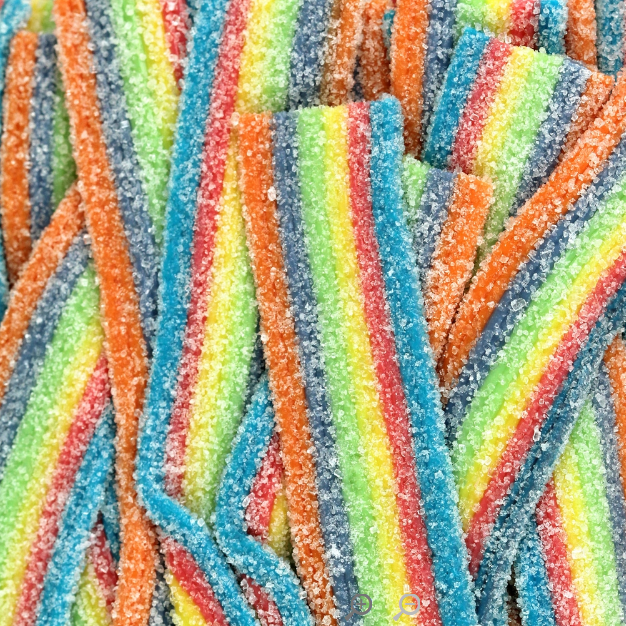 BULK  - Sour Belts (Rainbow)