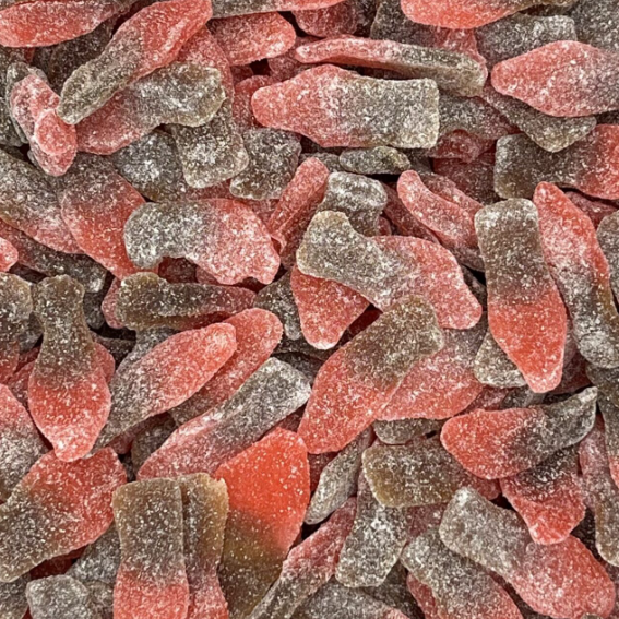 BULK  - Sour Cherry Cola Bottles