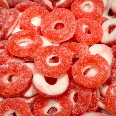 BULK  - Strawberry Rings (HALAL)