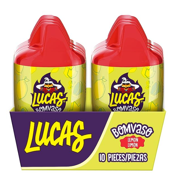 Lucas - Bomvaso Limon Paste (Lemon) - 1pc (Mexico)