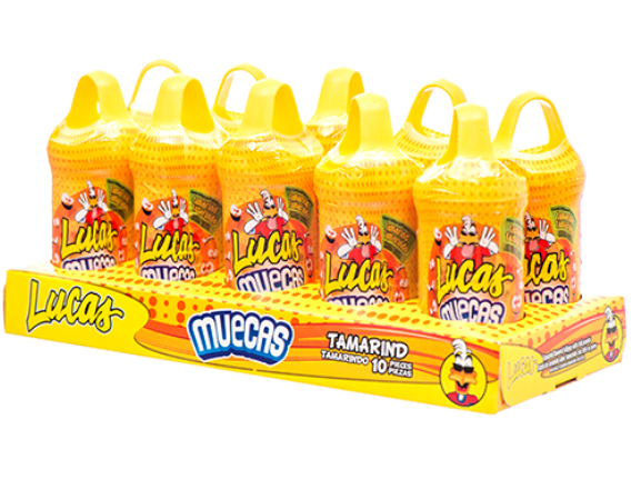 Lucas - Muecas Tamarindo Powder Dip & Lick - 1pc (Mexico)