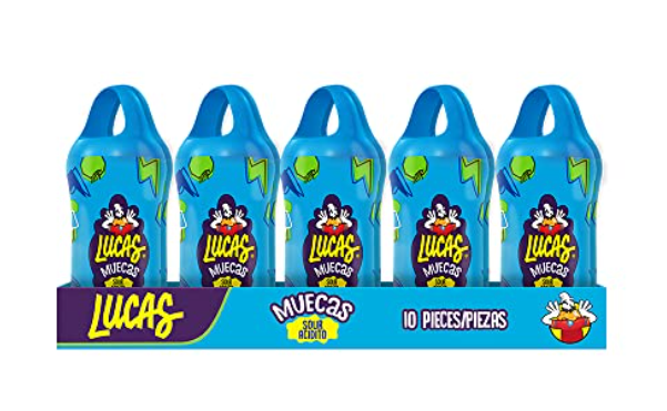 Lucas - Muecas Sour Powder Dip & Lick- 1pc (Mexico)