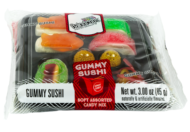 Raindrops - Gummy Sushi Platter- 85g (Trending)
