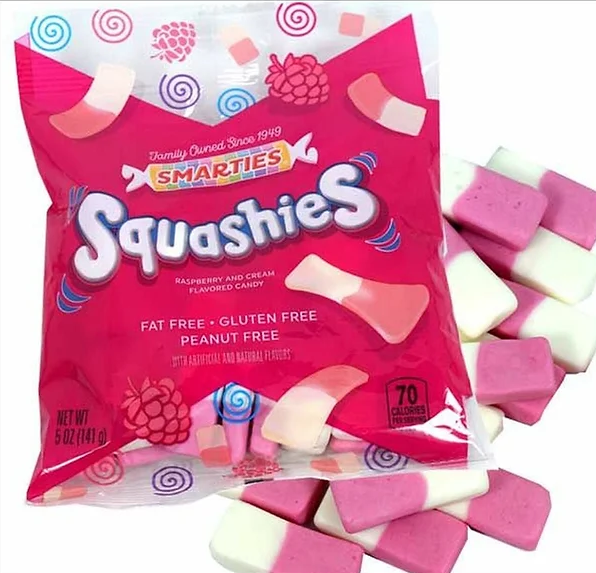 Swizzels - Smarties Squashies - Theatre Bag - 141g (UK)