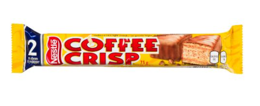 Nestle - Coffee Crisp -Chocolate Bar - King Size - 75g