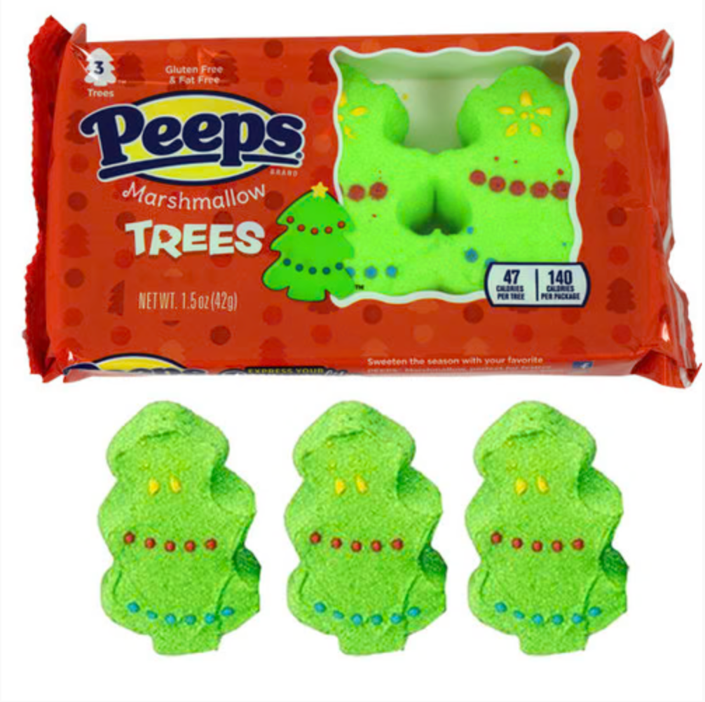 Peeps - Marshmallow Christmas Trees