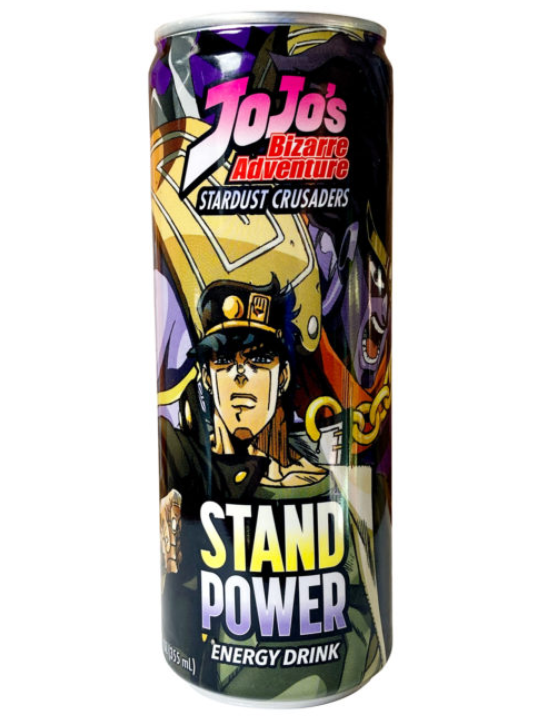 JoJo's Bizarre Adventure Stand Power Energy Drink - Boston America
