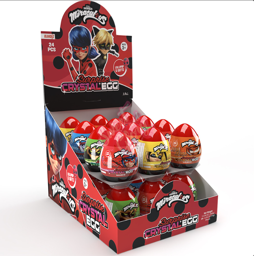 Miraculous ladybug top kinder eggs