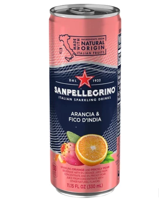 San Pellegrino - Naturali Arancia & Fico D'India - 330ml(Italy)