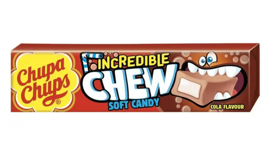 Chupa Chups - Incredible Chew Cola Soft Candy - 45g (UK)
