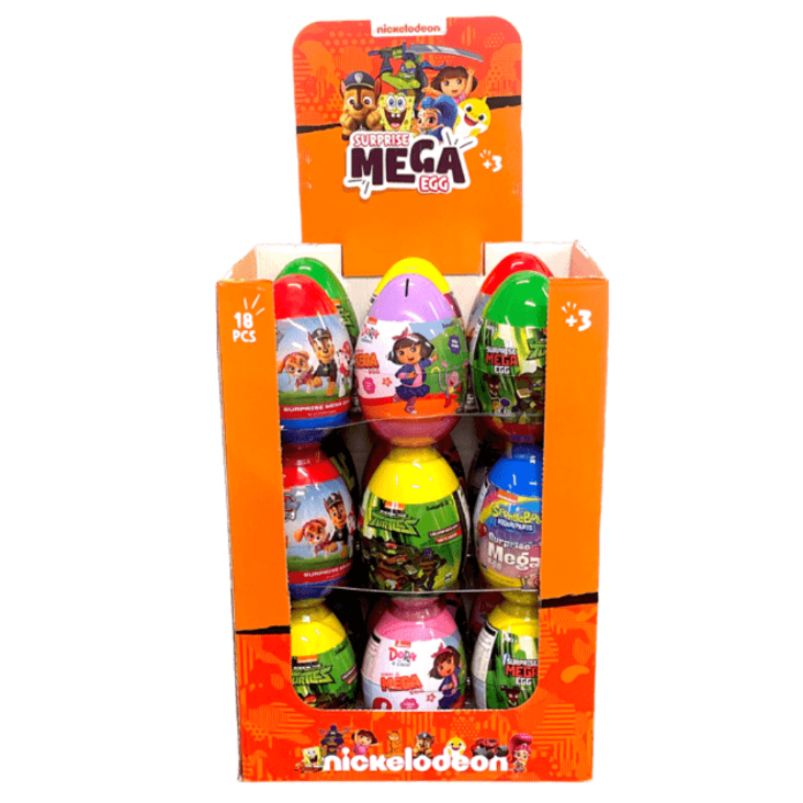 Nickelodeon Surprise Mega Egg 160g