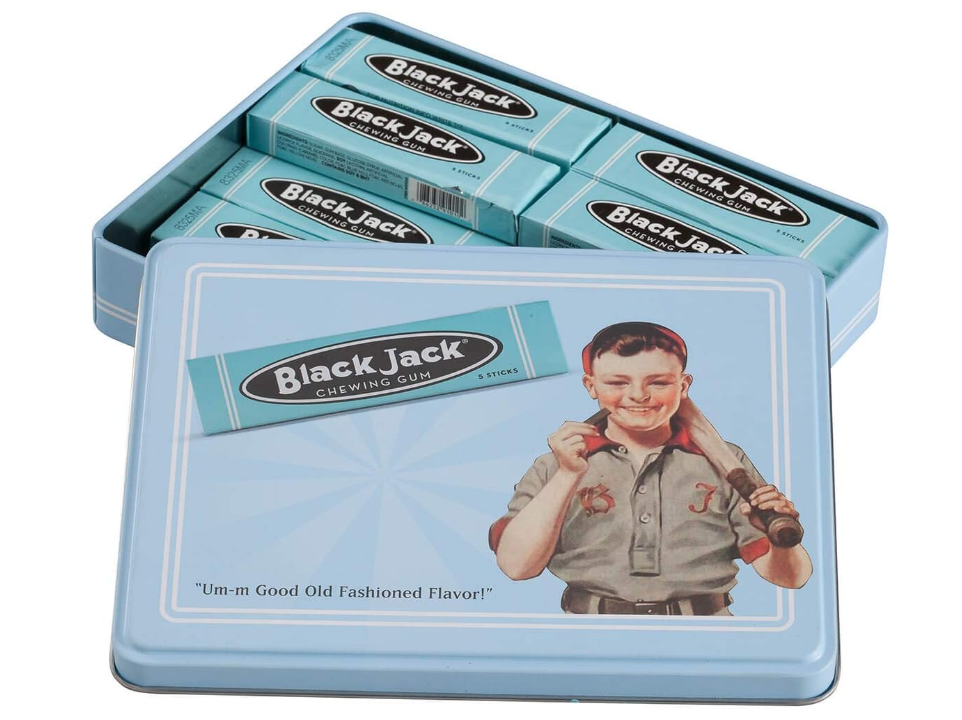 Black Jack Gum Vintage Tin Gift Set